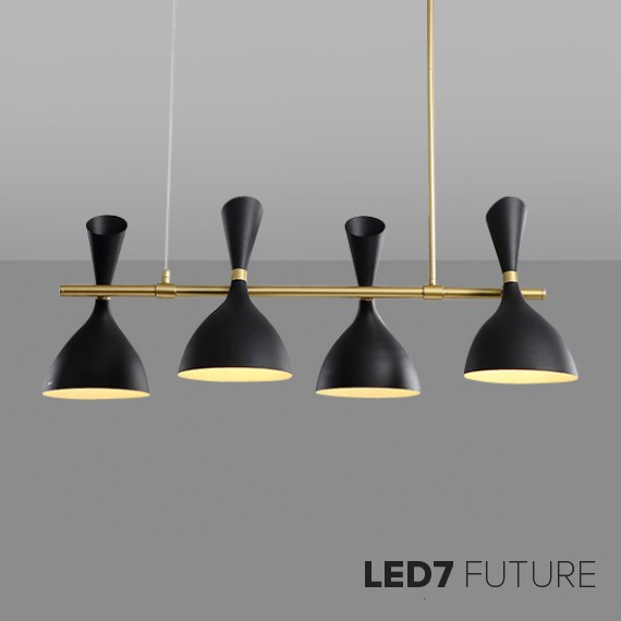 Loft Industry Modern - Duck Square Chandelier